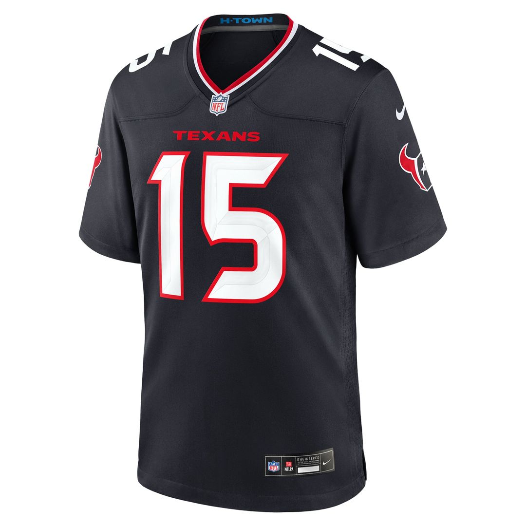 Men's Houston Texans Ka'imi Fairbairn Nike  Navy Team Game Jersey