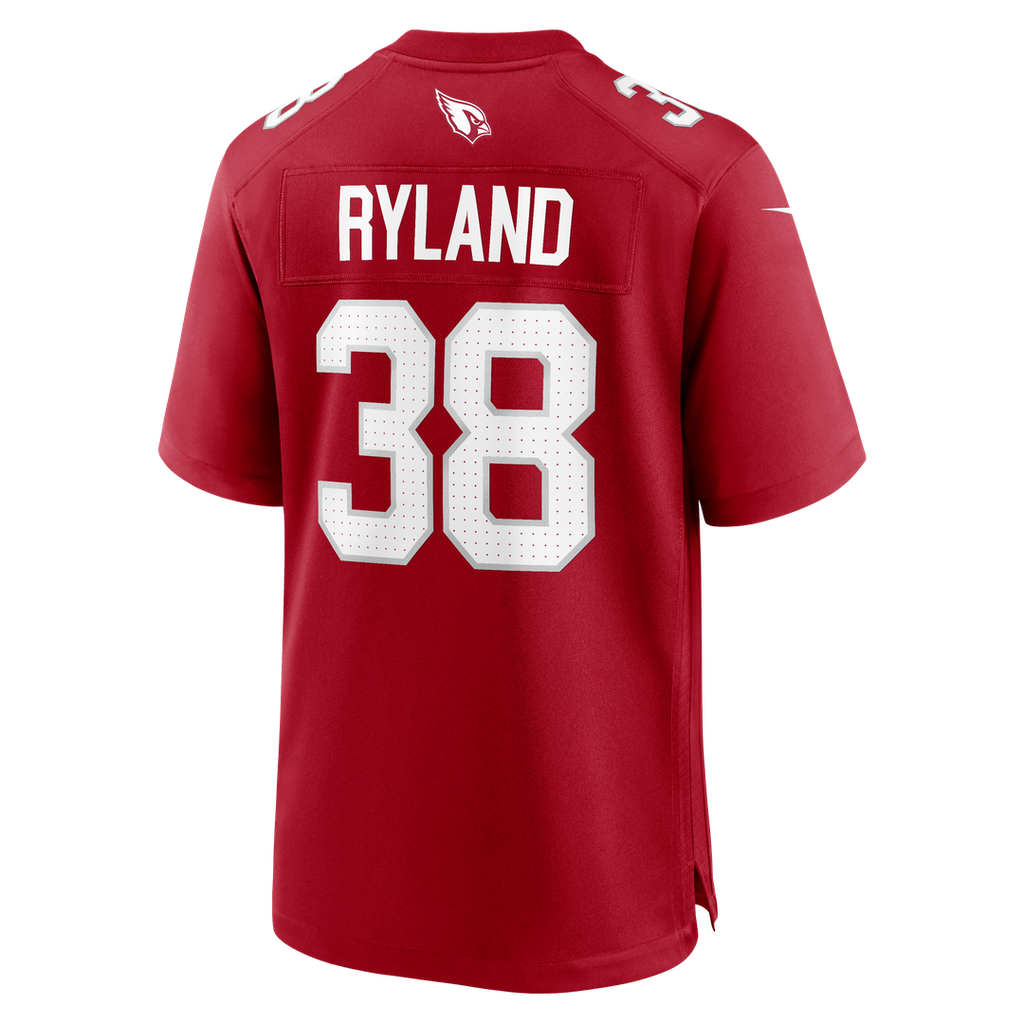 Men's Arizona Cardinals Chad Ryland Nike  Cardinal Team Game Jersey