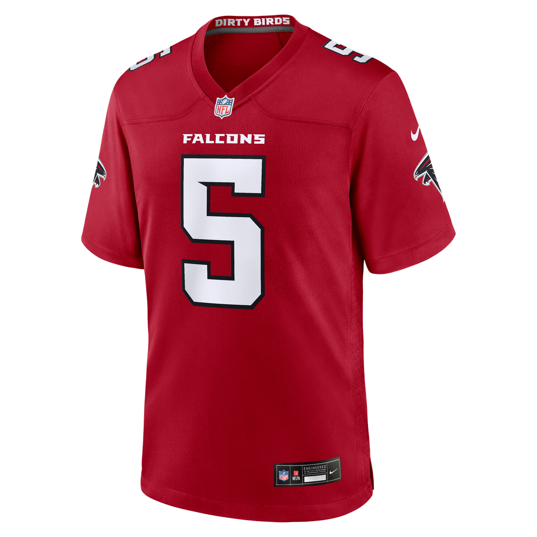 Men's Atlanta Falcons Drake London Nike White Game Jersey