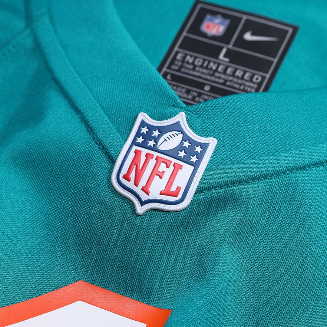 Men's Miami Dolphins Bob Griese Nike Aqua Retired Player Jersey