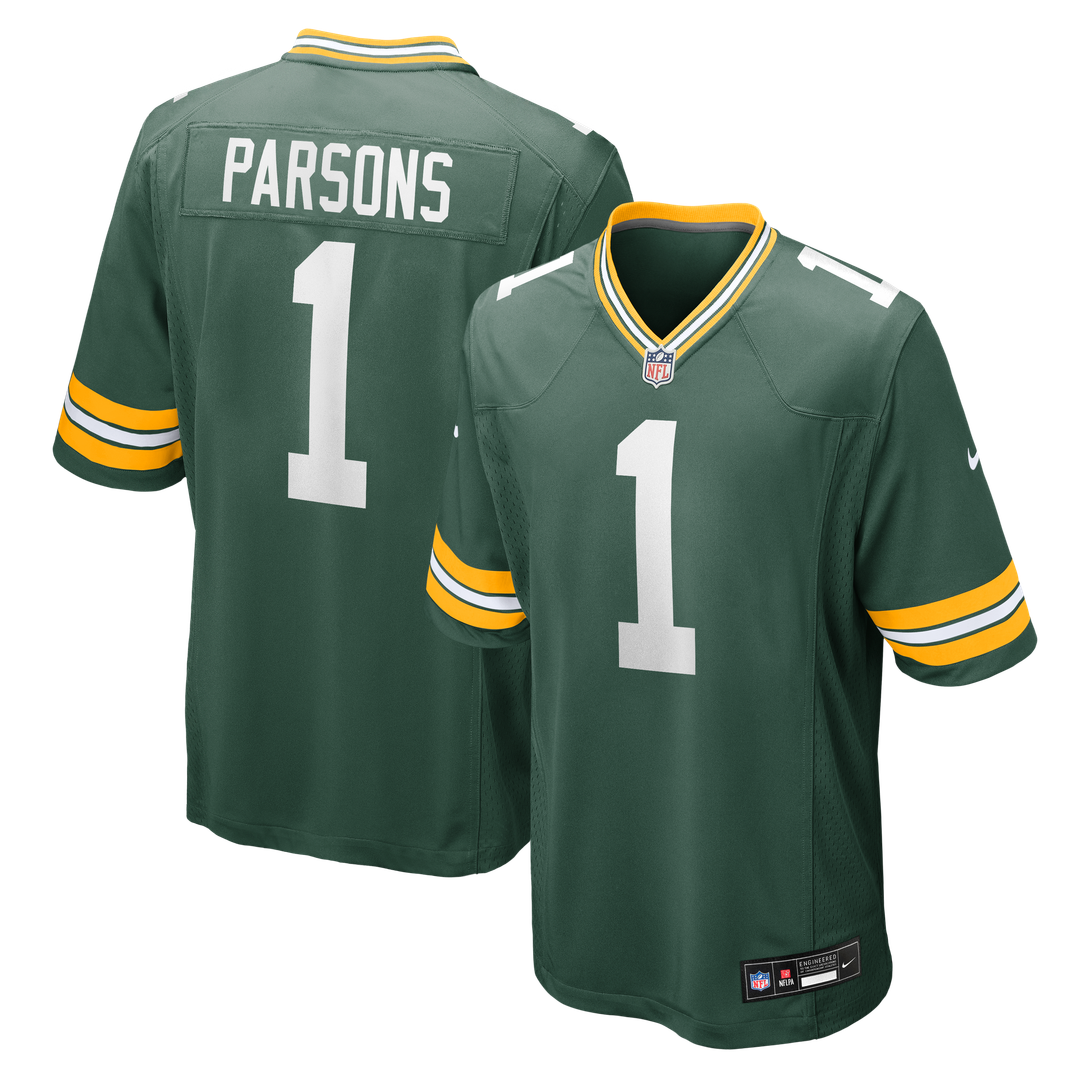Men's Green Bay Packers Micah Parsons Nike Navy The 1923 Classic Game Jersey