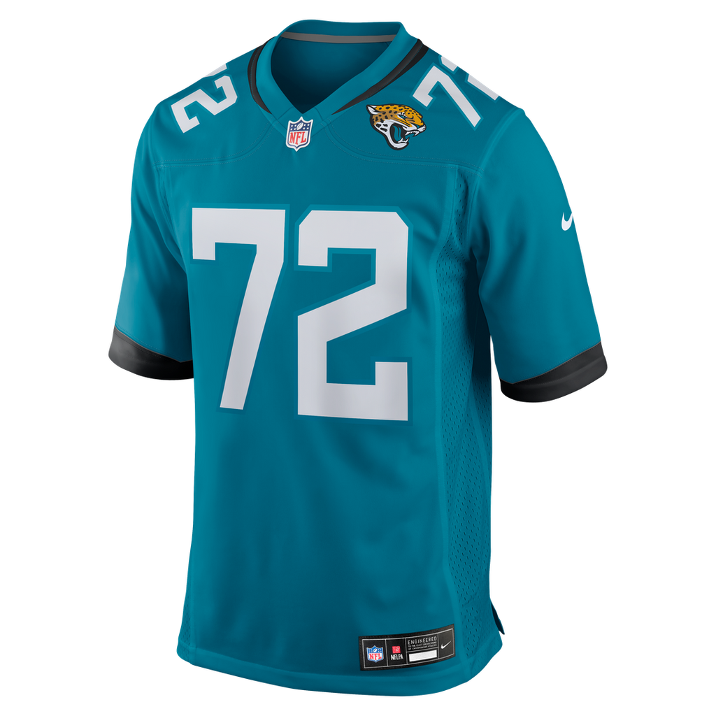 Men's Jacksonville Jaguars Walker Little Nike Teal Game Jersey