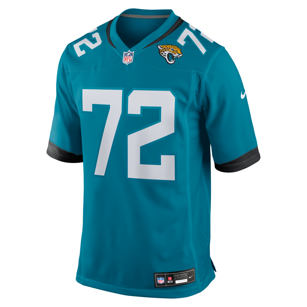 Men's Jacksonville Jaguars Walker Little Nike Teal Game Jersey
