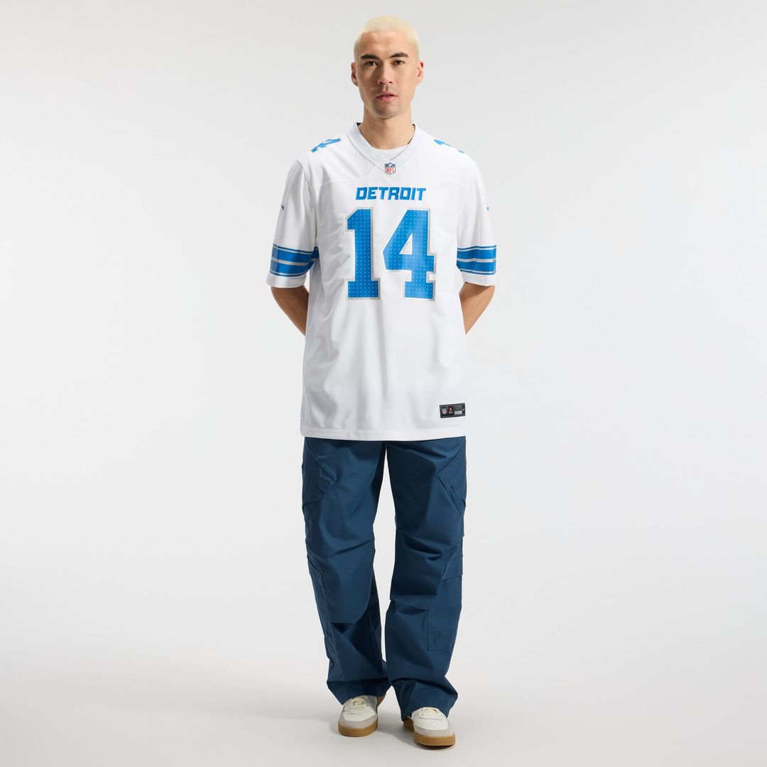 Men's Detroit Lions Amon-Ra St. Brown Nike Blue Game Jersey