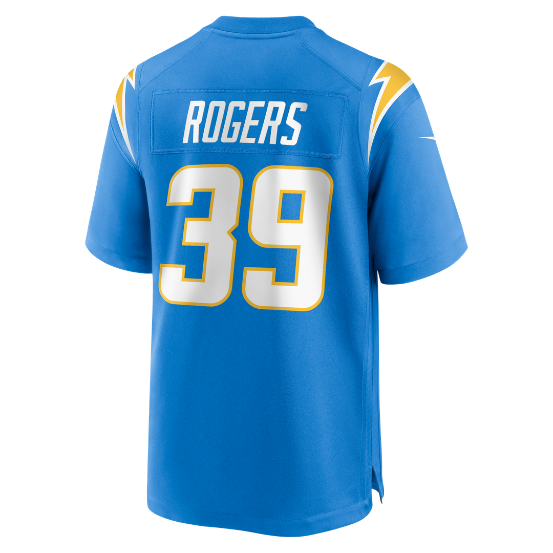 Men's Los Angeles Chargers Eric Rogers Nike  Powder Blue Team Game Jersey