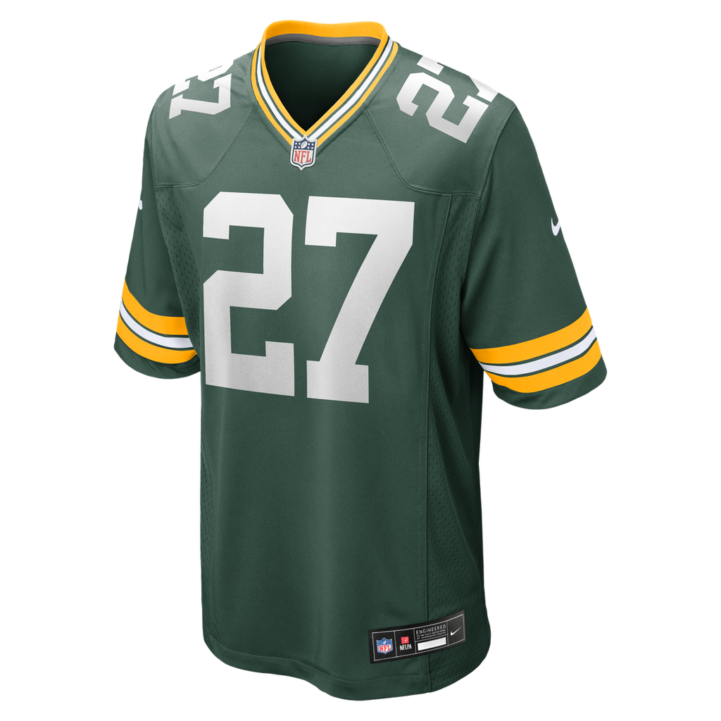 Men's Green Bay Packers Kitan Oladapo Nike  Green  Game Jersey