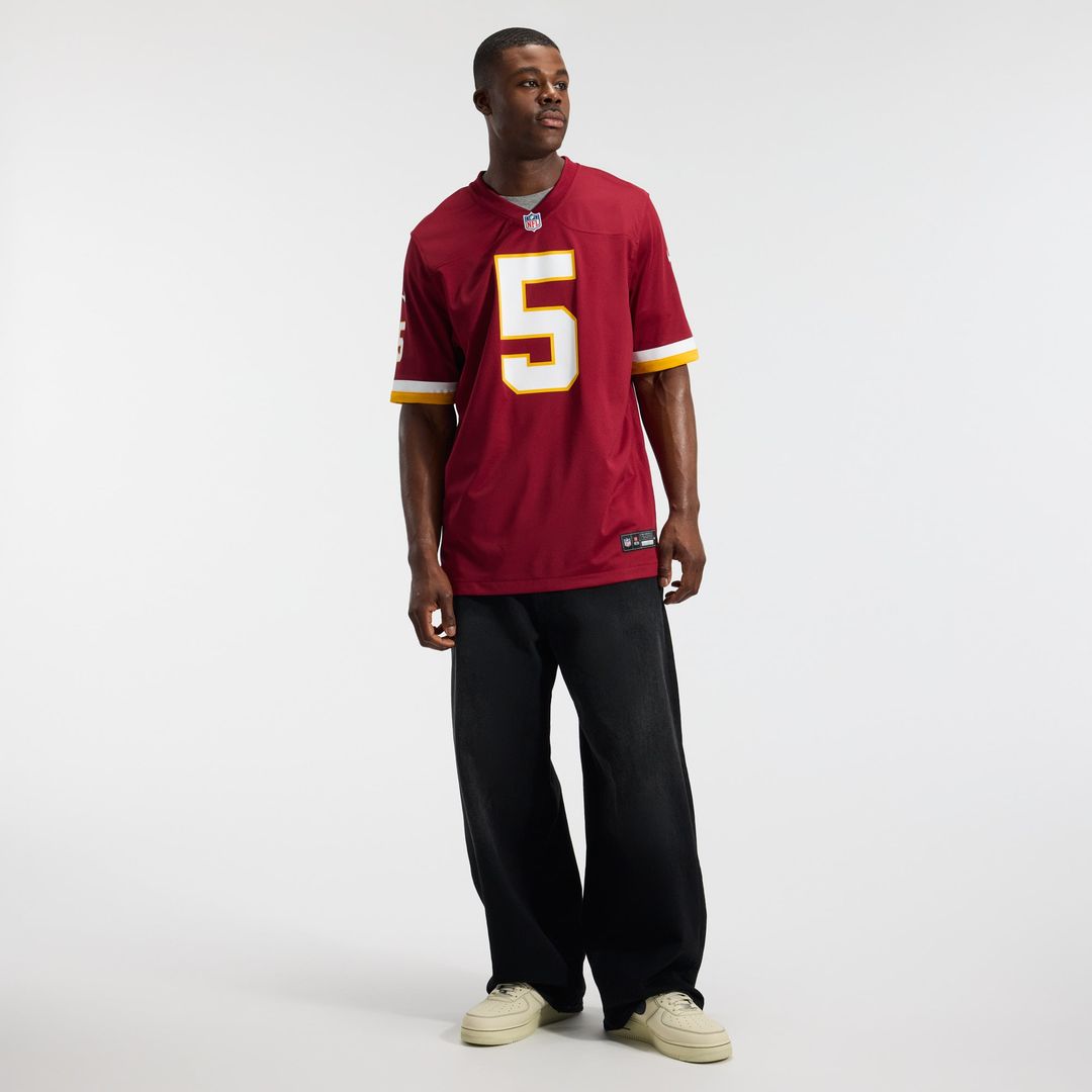 Men's Washington Commanders Jayden Daniels Nike Burgundy Game Jersey