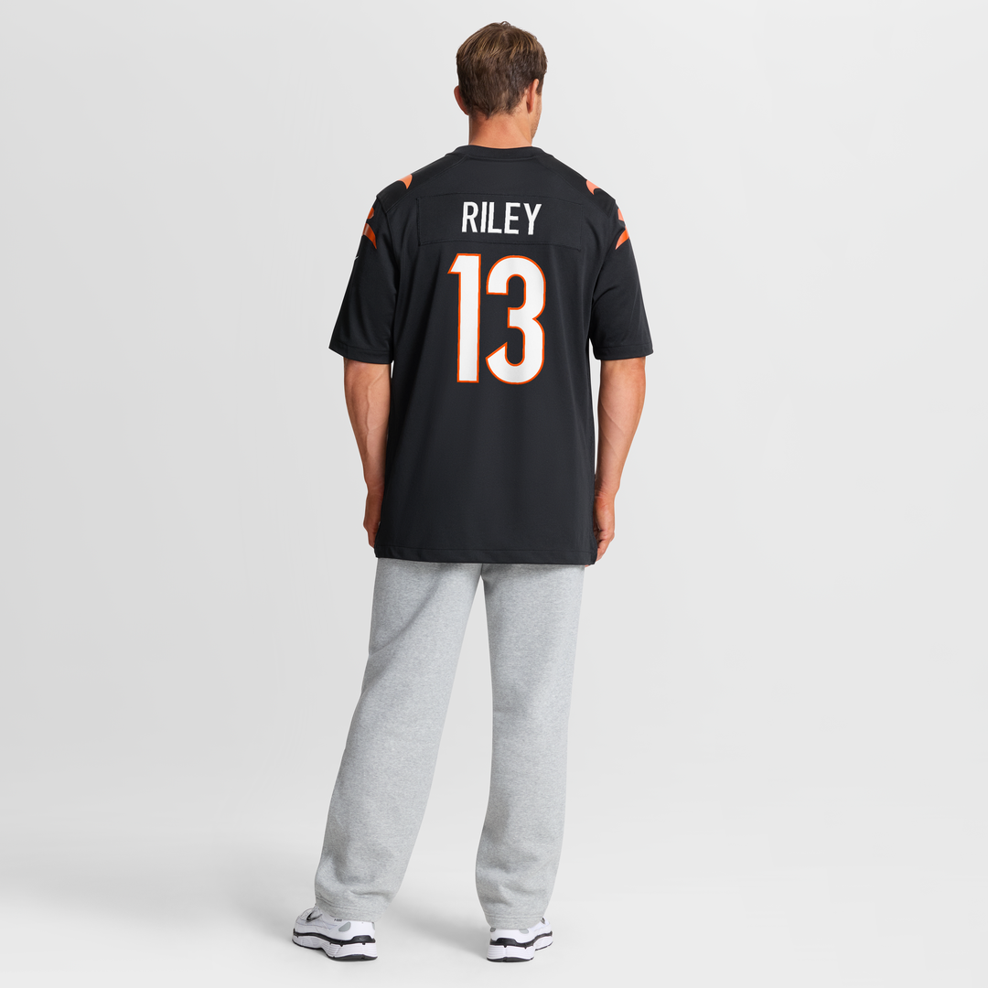 Men's Cincinnati Bengals Ken Riley Nike Black Retired Player Game Jersey