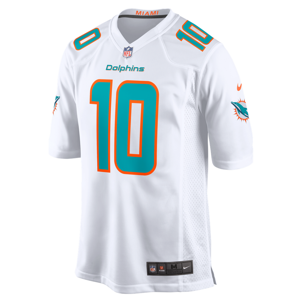 Men's Miami Dolphins Jacob Rodriguez Nike White Game Jersey