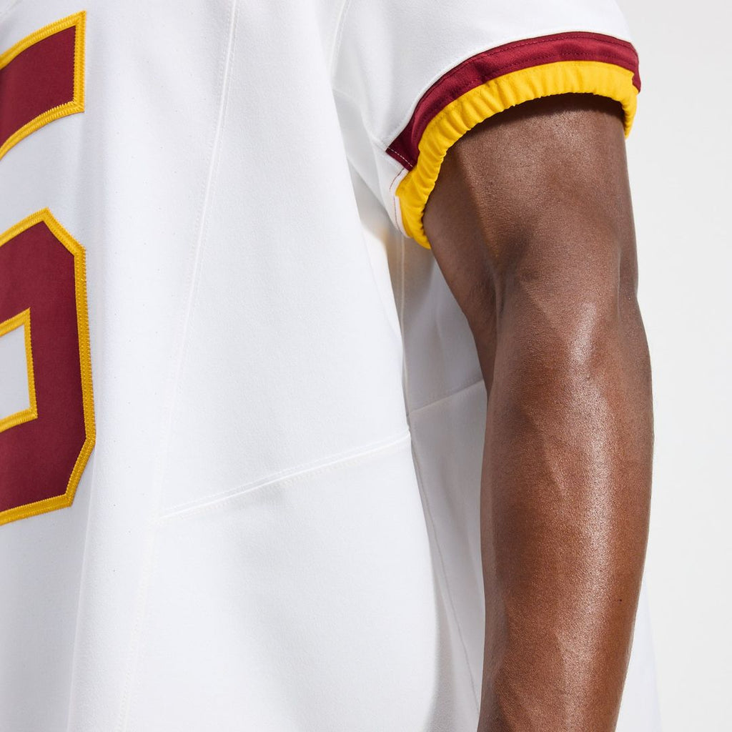 Men's Washington Commanders Jayden Daniels Nike White Alternate 2 Super Bowl Era Vapor F.U.S.E. Elite Jersey