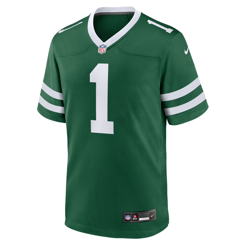 Men's New York Jets David Bailey Nike Green Team Game Jersey