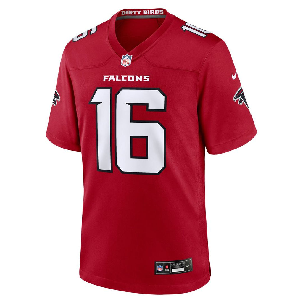 Men's Atlanta Falcons Jake Bailey Nike  Red Team Game Jersey