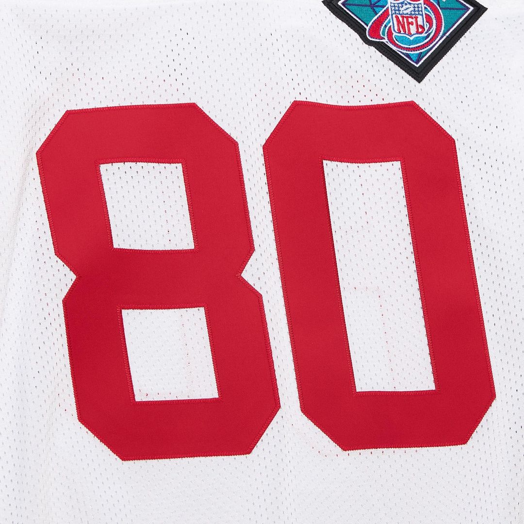 Men's San Francisco 49ers 1994 Jerry Rice Mitchell & Ness White Authentic Throwback Retired Player Jersey
