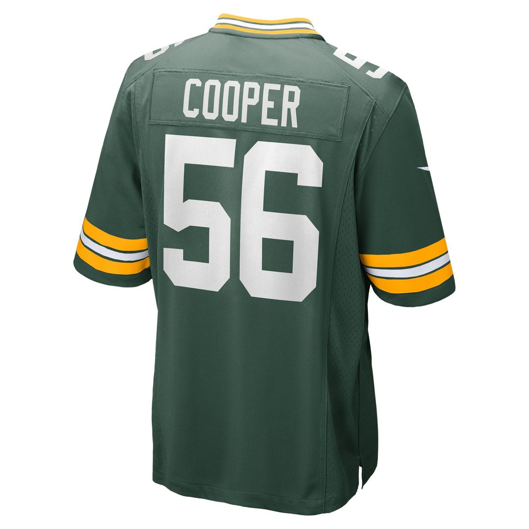 Men's Green Bay Packers Edgerrin Cooper Nike  Green  Game Jersey