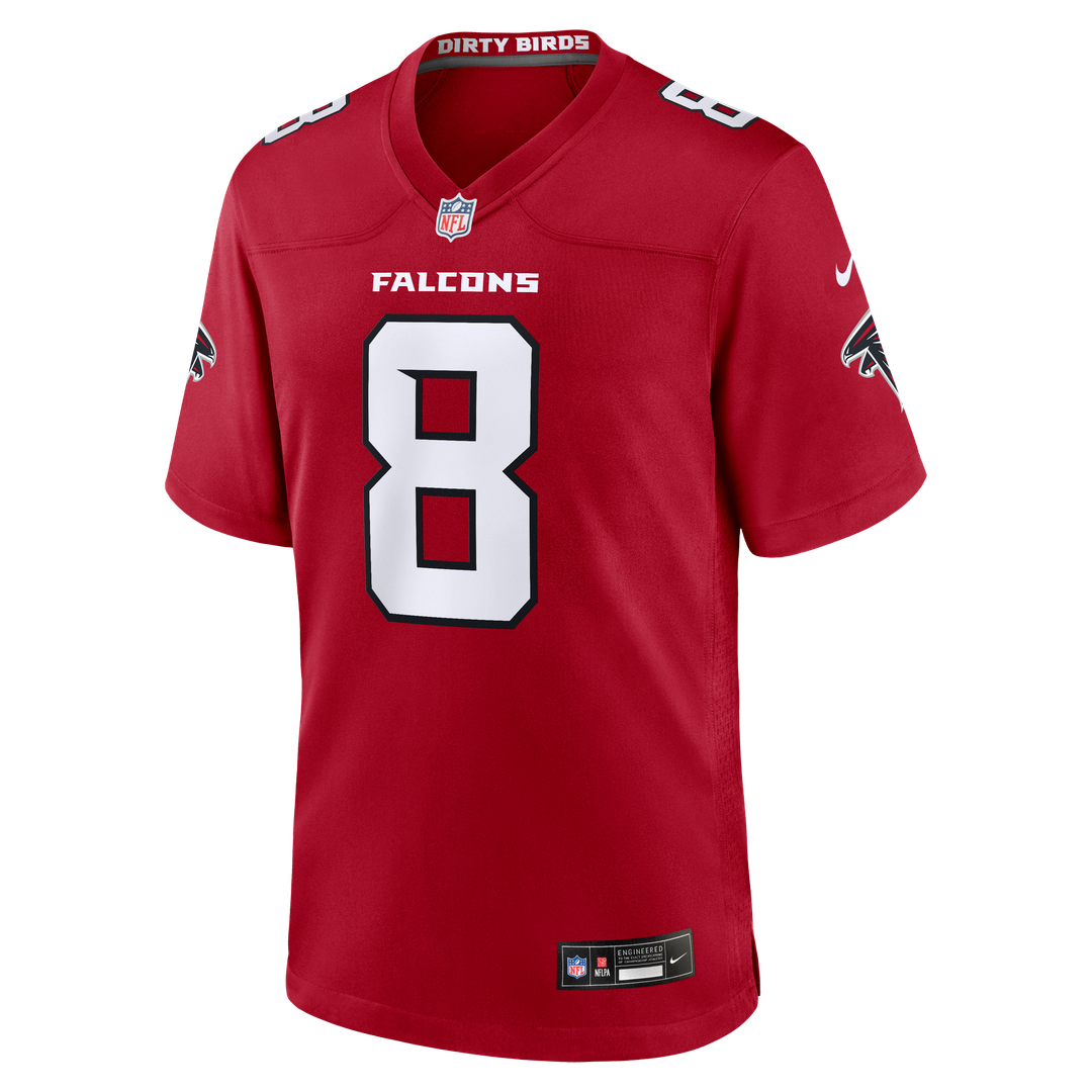 Men's Atlanta Falcons Kyle Pitts Sr. Nike Red Game Jersey