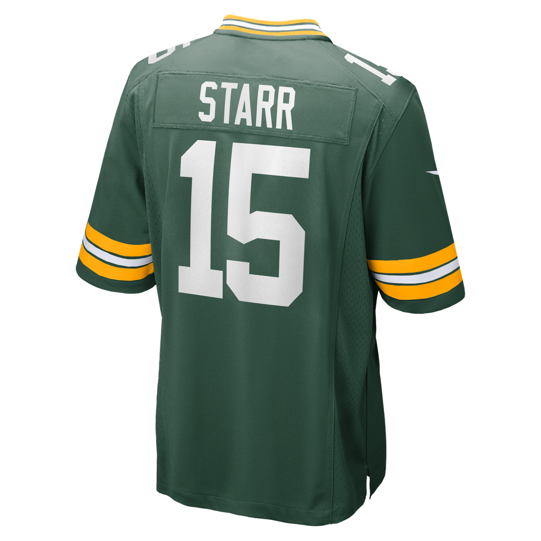 Men's Green Bay Packers Bart Starr Nike Green Game Retired Player Jersey