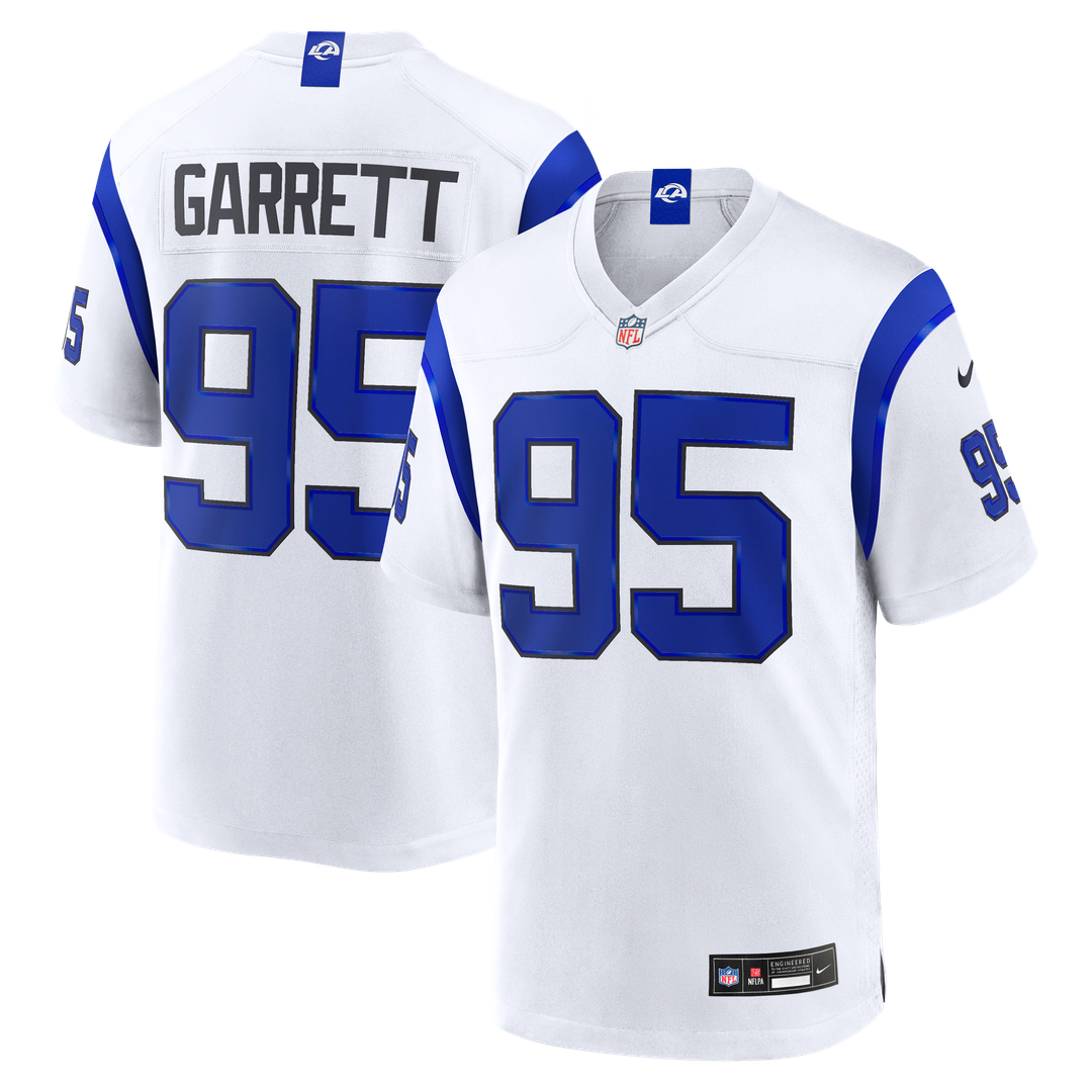 Men's Los Angeles Rams Myles Garrett Nike Royal Men's Nike Game Jersey