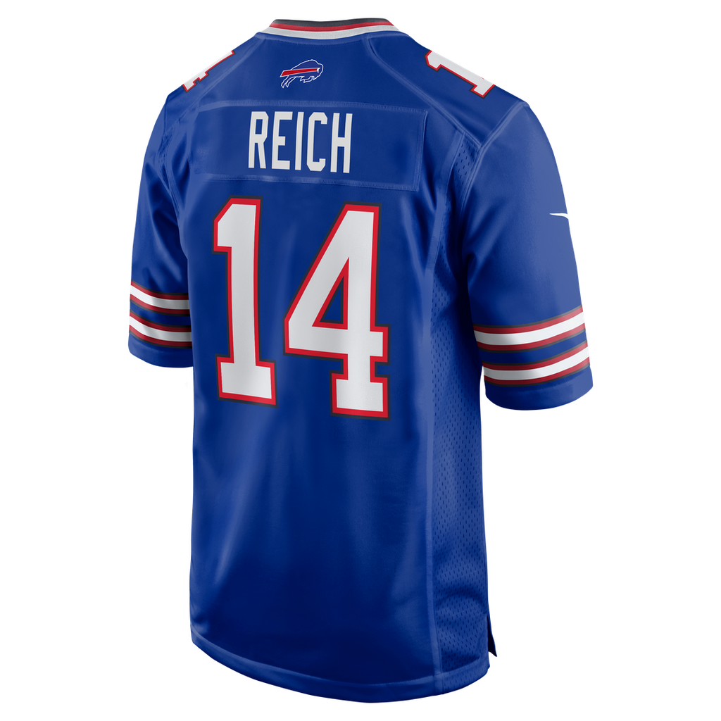 Men's Buffalo Bills Frank Reich Nike Royal Game Retired Player Jersey
