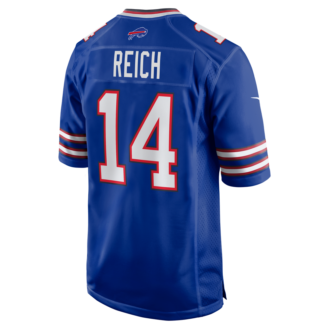 Men's Buffalo Bills Frank Reich Nike Royal Game Retired Player Jersey