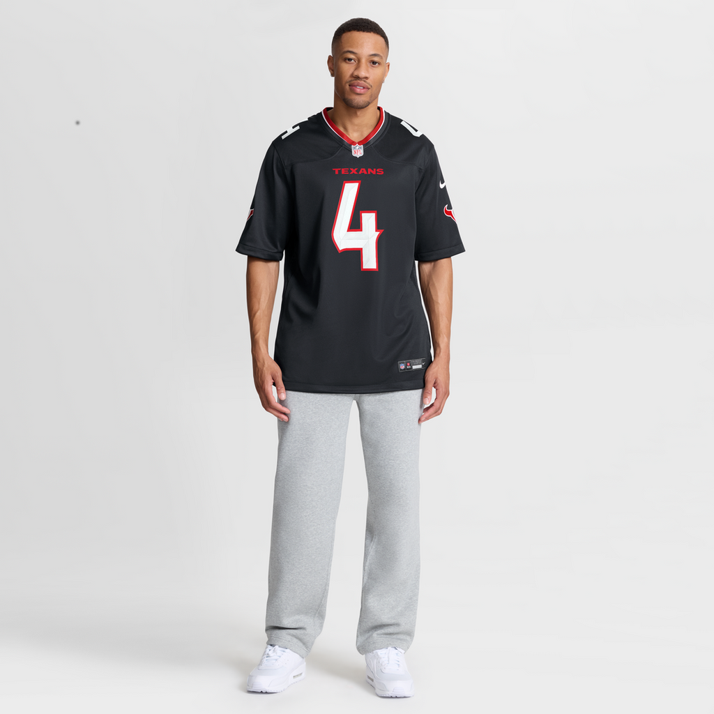 Men's Houston Texans Woody Marks Nike  Navy Team Game Jersey