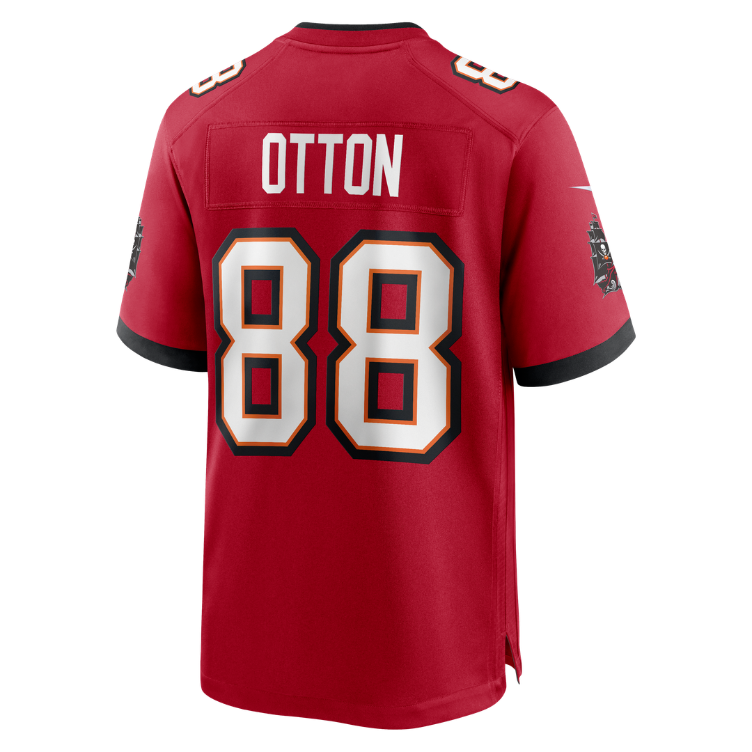 Men's Tampa Bay Buccaneers Cade Otton Nike Red Game Player Jersey