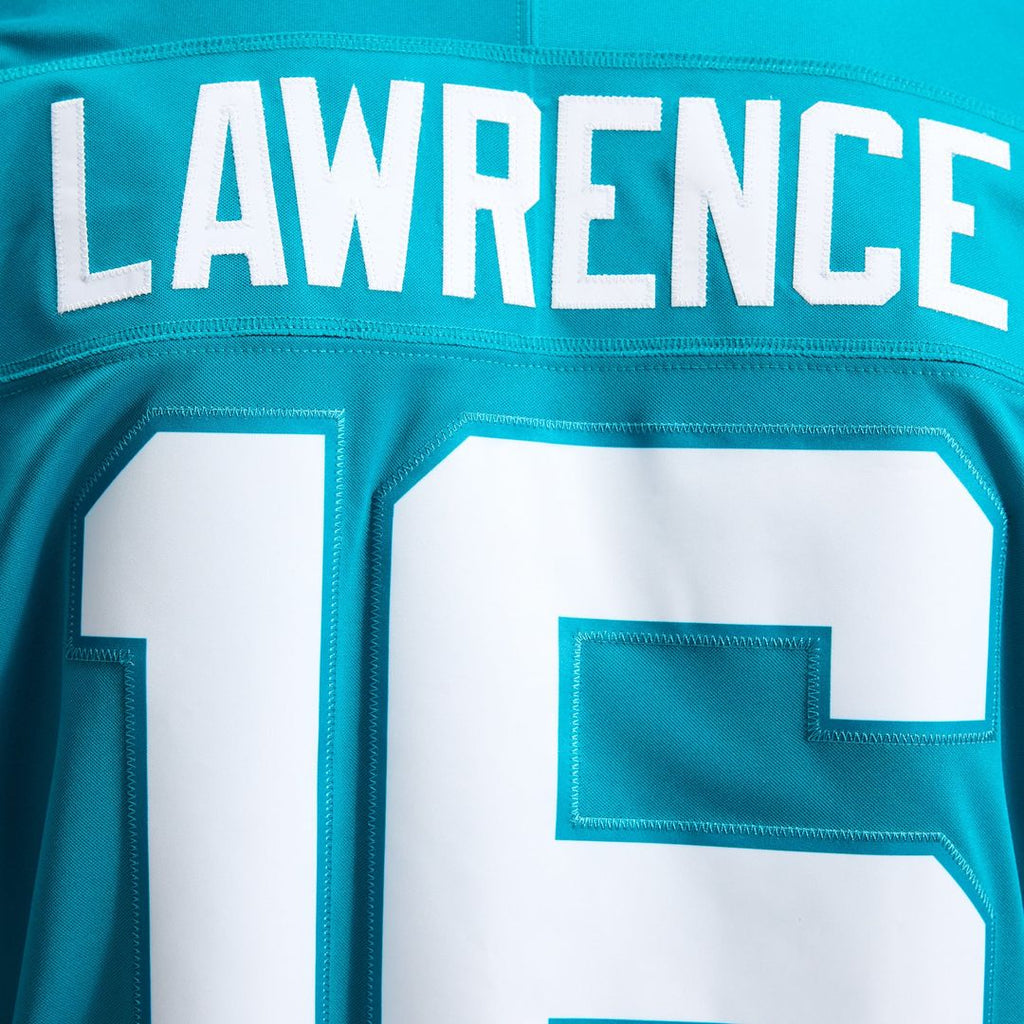 Men's Jacksonville Jaguars Trevor Lawrence Nike Teal Team Vapor F.U.S.E. Stitched Limited Jersey
