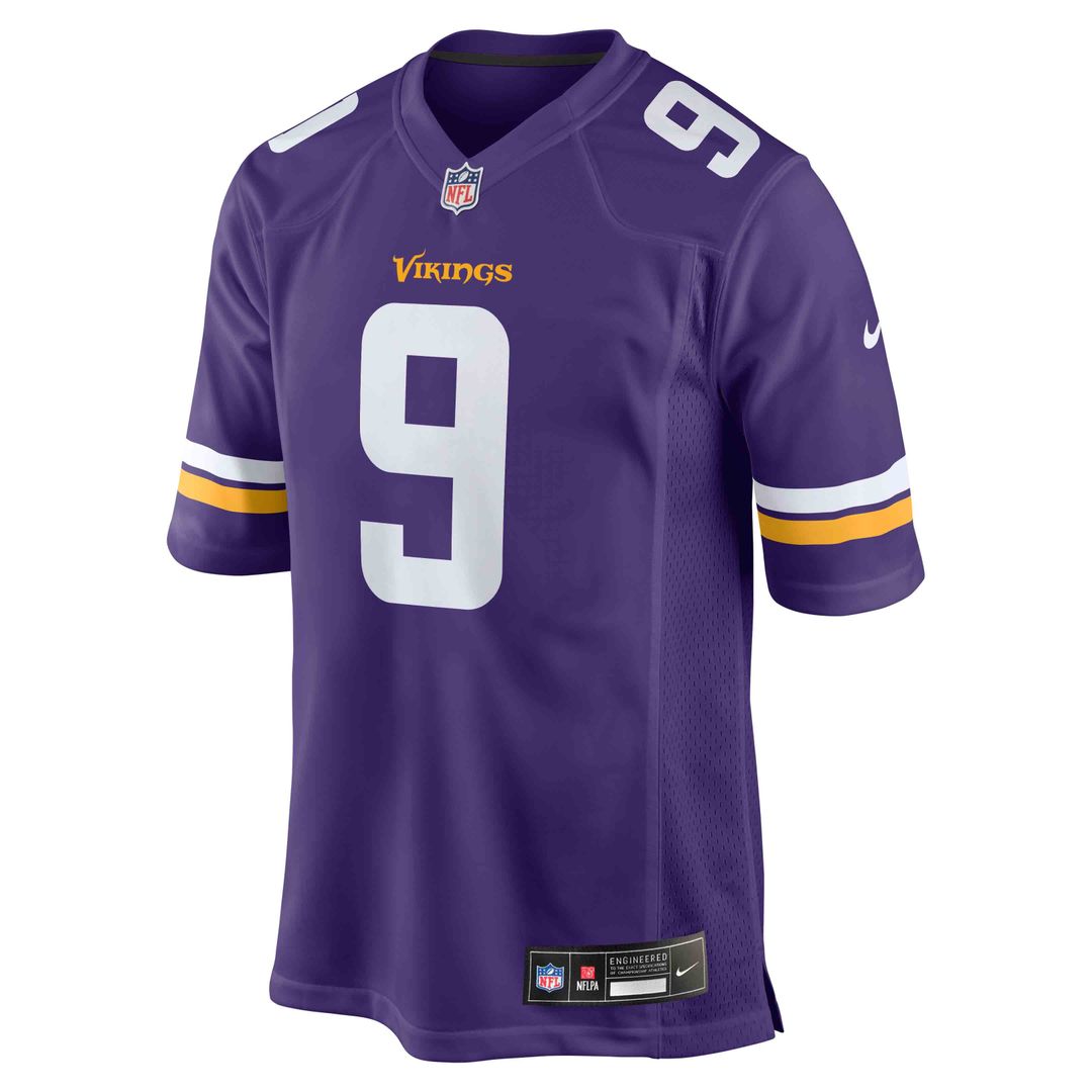 Men's Minnesota Vikings J.J. McCarthy Nike Purple  Player Game Jersey