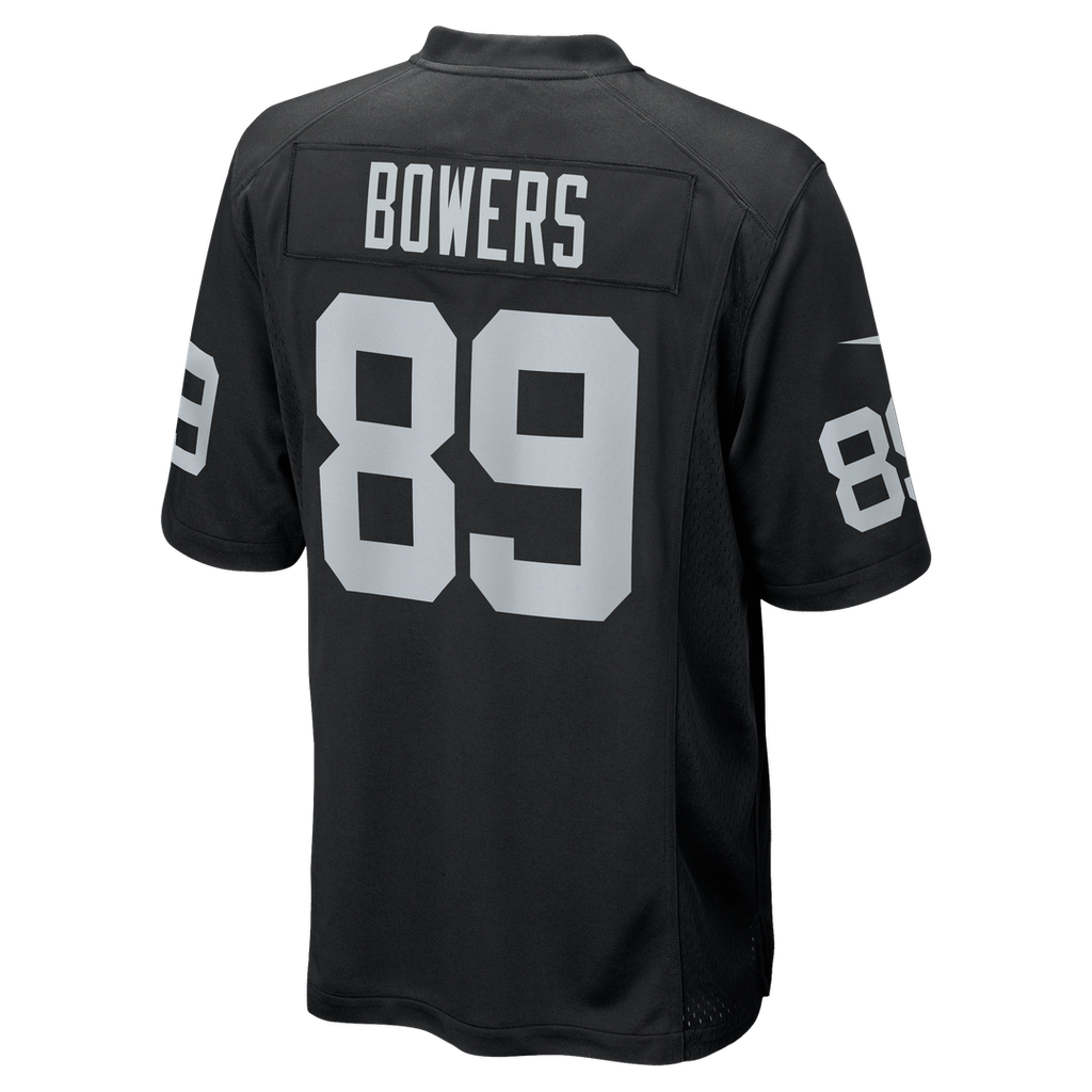 Men's Las Vegas Raiders Brock Bowers Nike  White Game Jersey