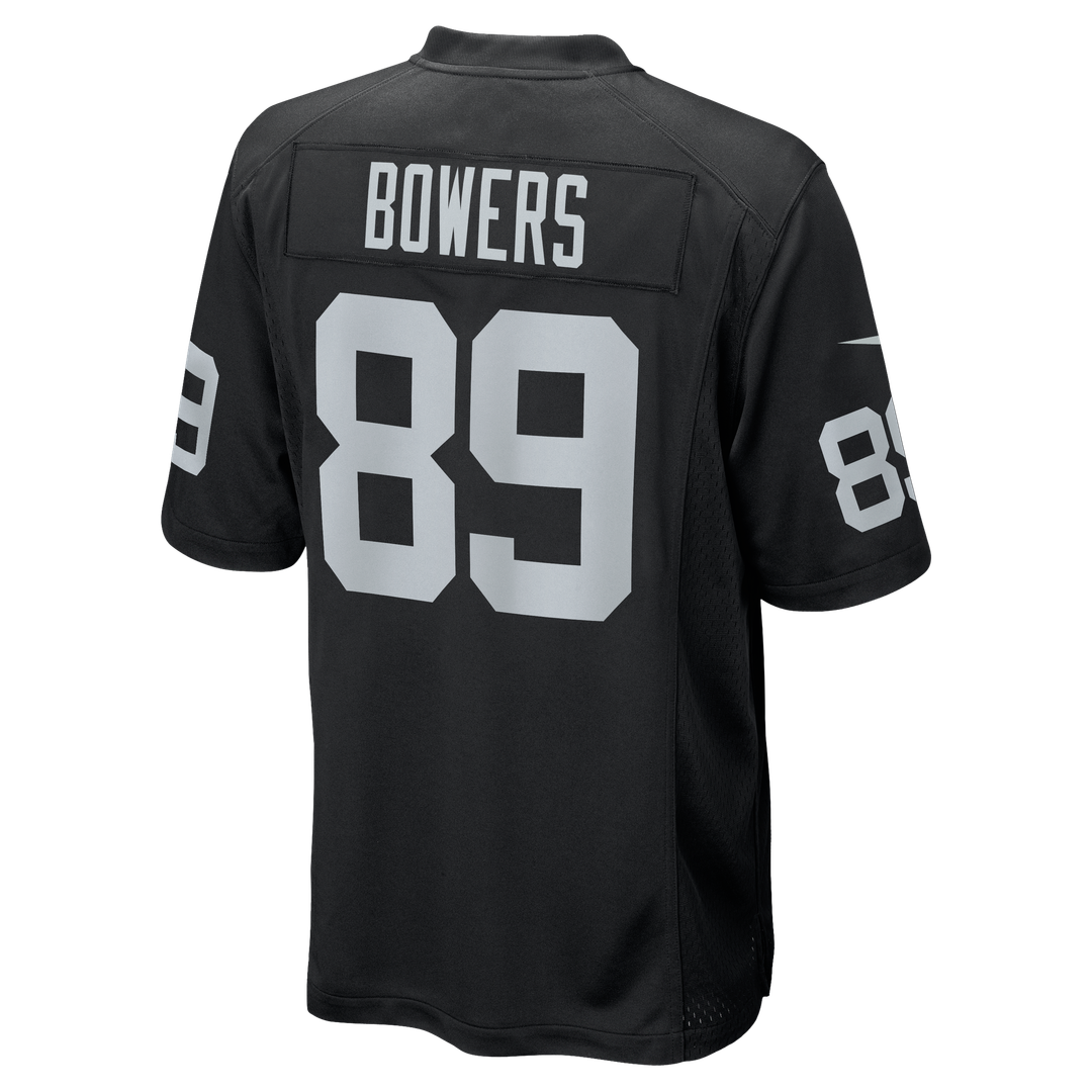 Men's Las Vegas Raiders Brock Bowers Nike  White Game Jersey