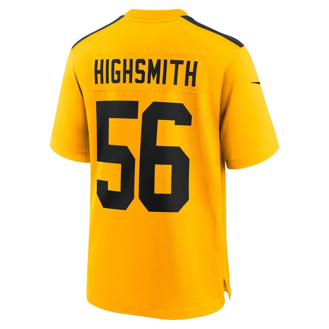 Men's Pittsburgh Steelers Alex Highsmith Nike  Black  Game Jersey