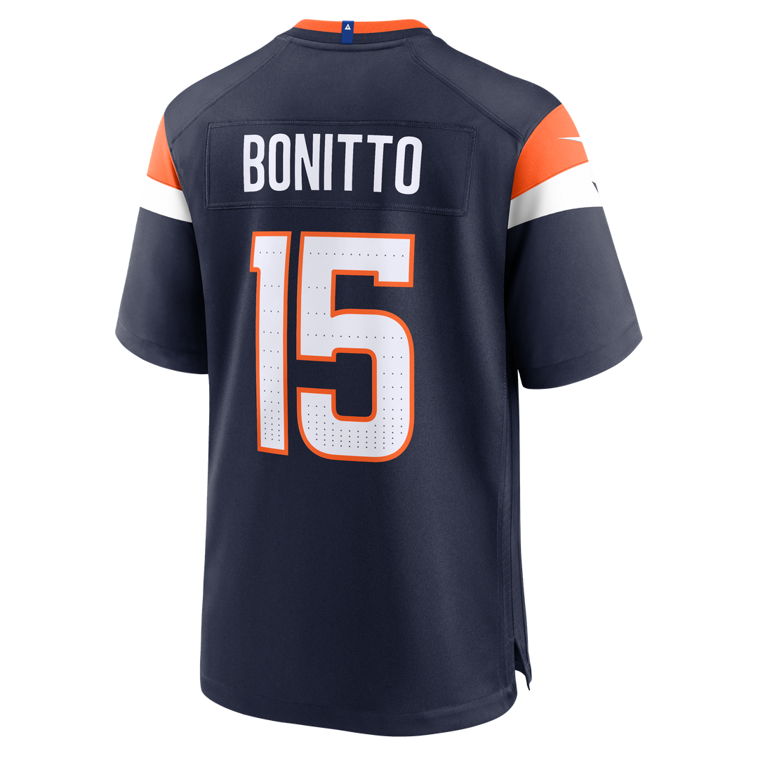 Men's Denver Broncos Nik Bonitto Nike  Navy Alternate Game Jersey