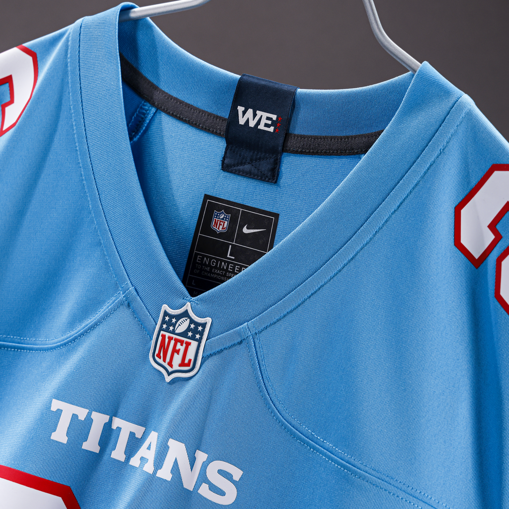 Men's Tennessee Titans Calvin Ridley Nike Light Blue Game Jersey