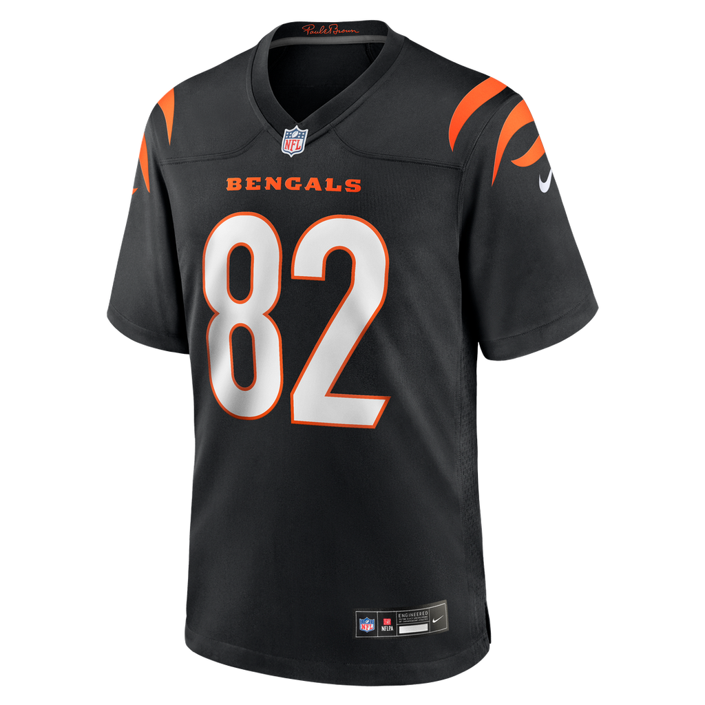 Men's Cincinnati Bengals Mitchell Tinsley Nike  Black Team Game Jersey