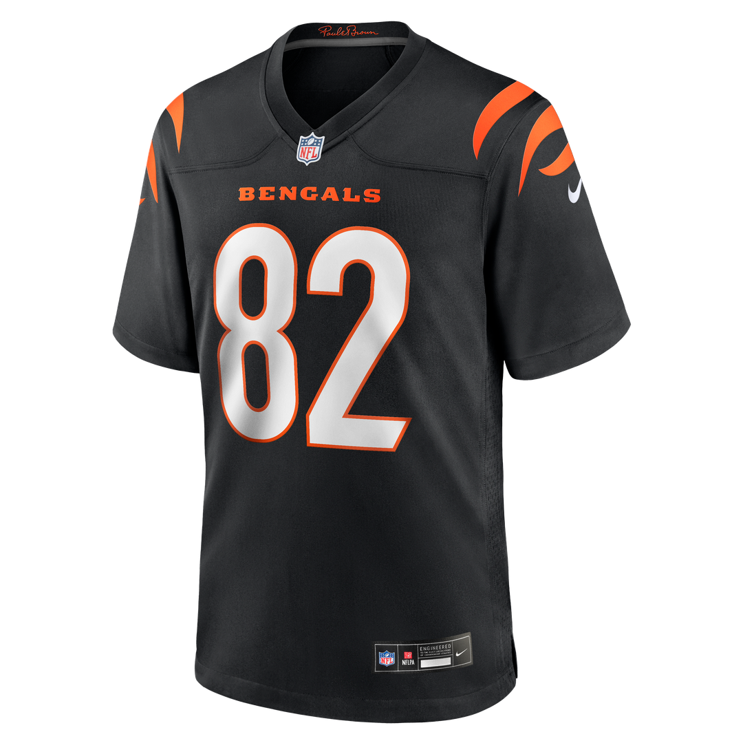 Men's Cincinnati Bengals Mitchell Tinsley Nike  Black Team Game Jersey