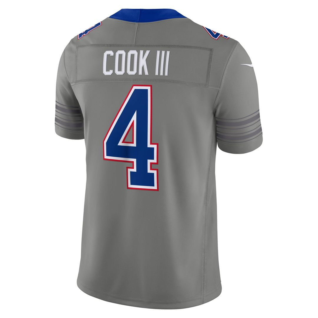 Men's Buffalo Bills James Cook III Nike Royal Team Vapor F.U.S.E. Stitched Limited Jersey