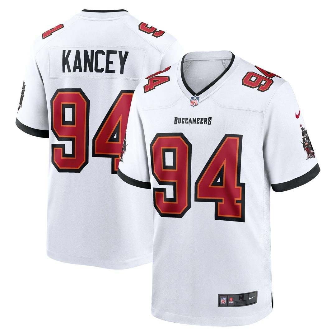Men's Tampa Bay Buccaneers Calijah Kancey Nike Orange Alternate Game Jersey