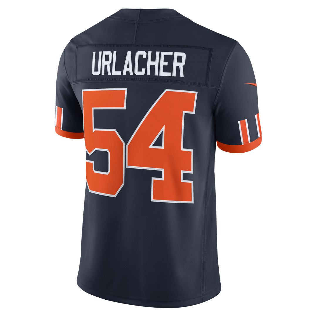 Men's Chicago Bears Brian Urlacher Nike Navy 2026 Rivalries Collection Game Jersey