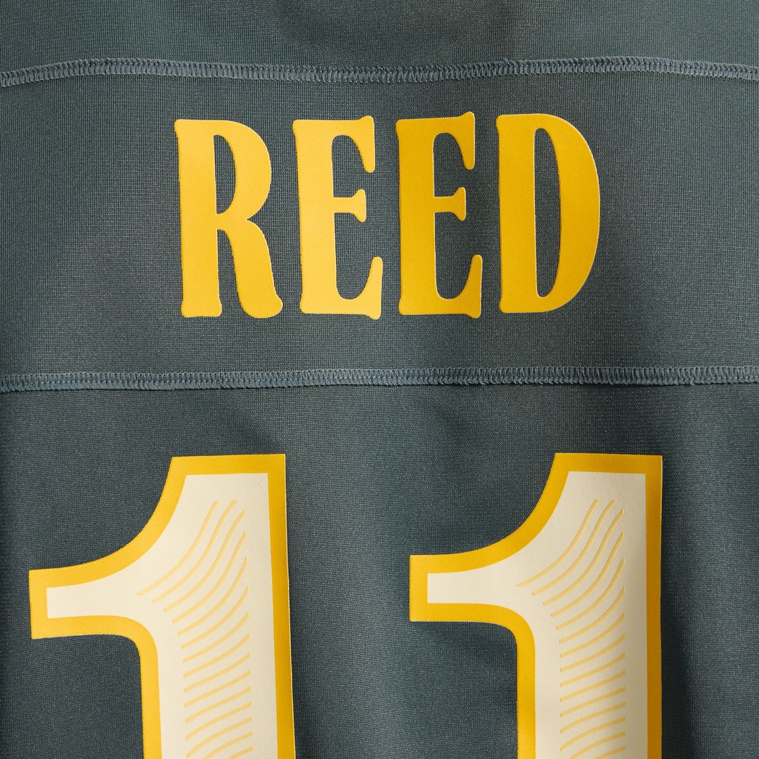 Men's Green Bay Packers Jayden Reed Nike Green 2026 Rivalries Collection Game Jersey