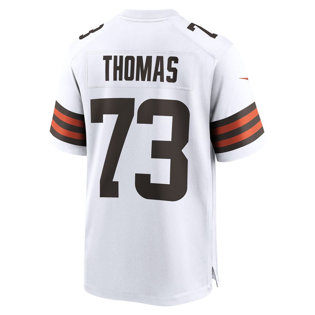 Men's Cleveland Browns Joe Thomas Nike Brown Retired Game Player Jersey
