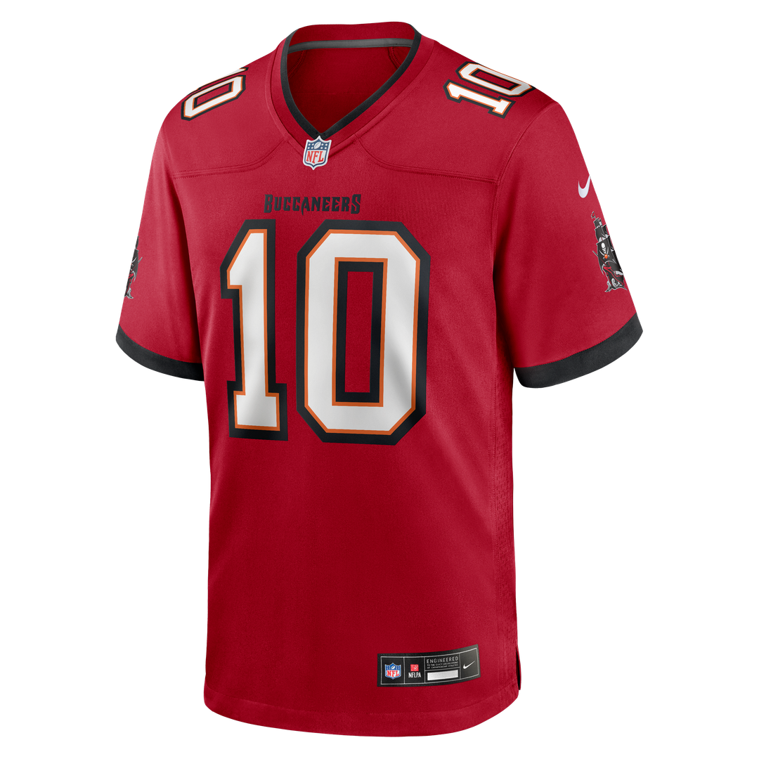Men's Tampa Bay Buccaneers Trey Palmer Nike  Red  Game Jersey