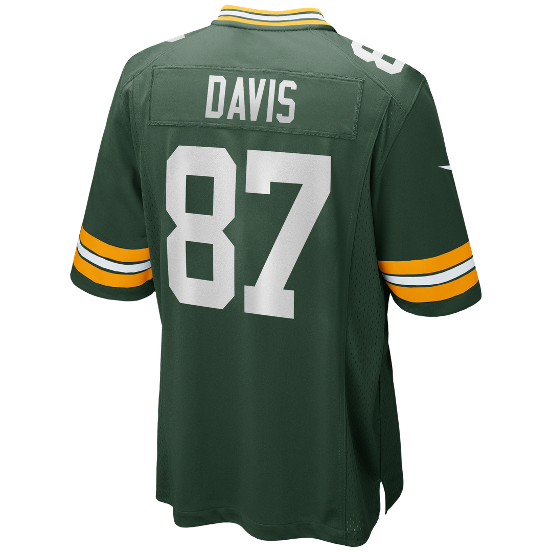 Men's Green Bay Packers Willie Davis Nike Green Game Retired Player Jersey