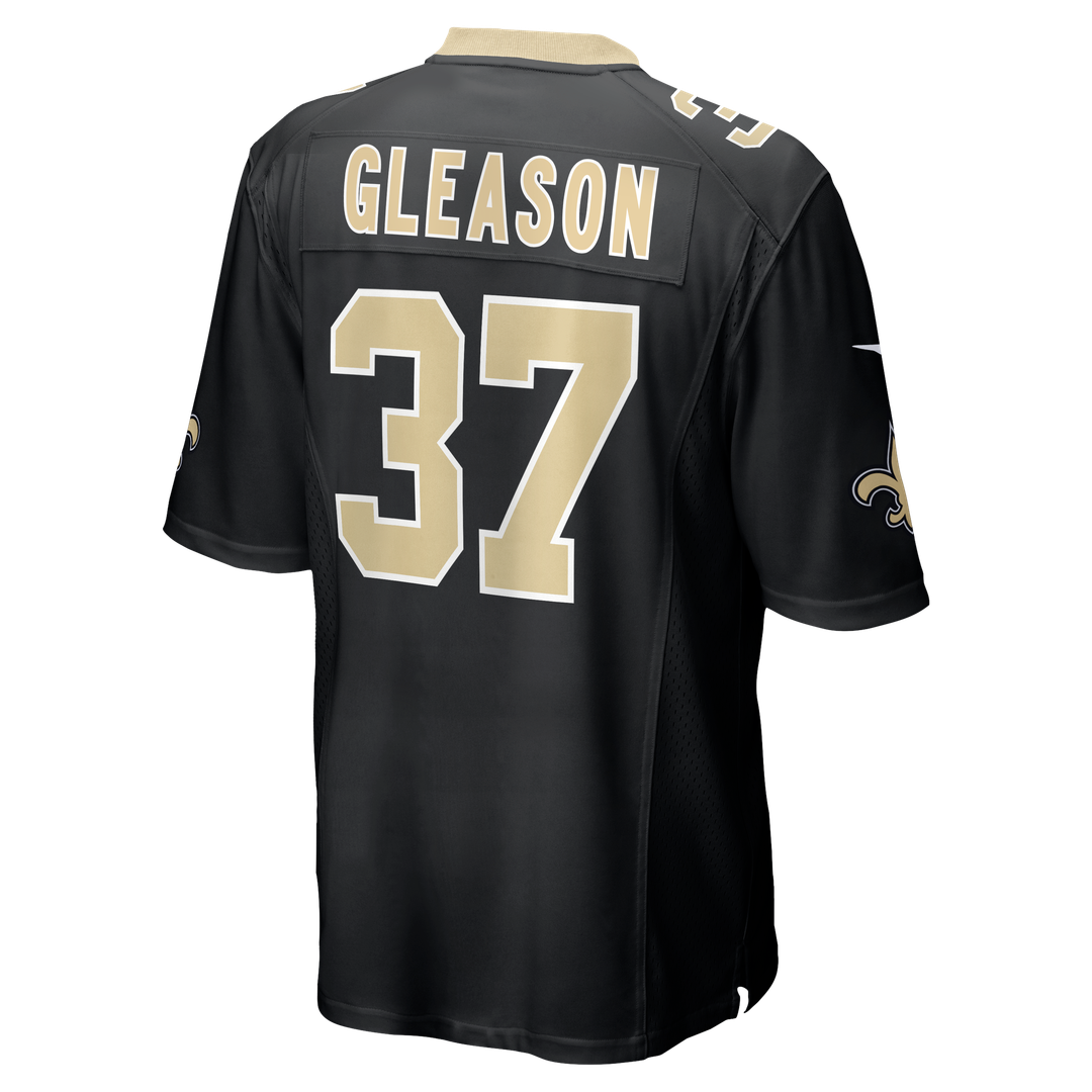 Men's New Orleans Saints Steve Gleason Nike Black Game Retired Player Jersey