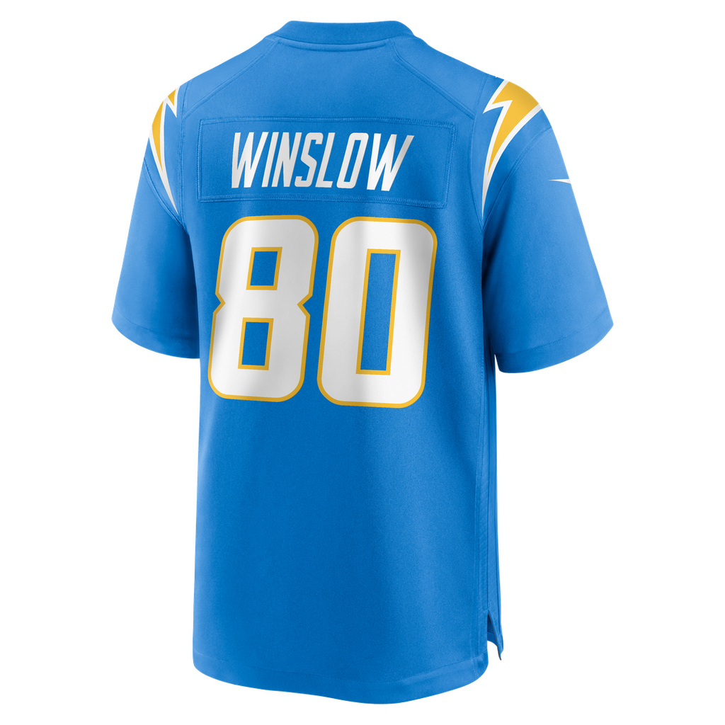 Men's Los Angeles Chargers Kellen Winslow Nike Powder Blue Game Retired Player Jersey