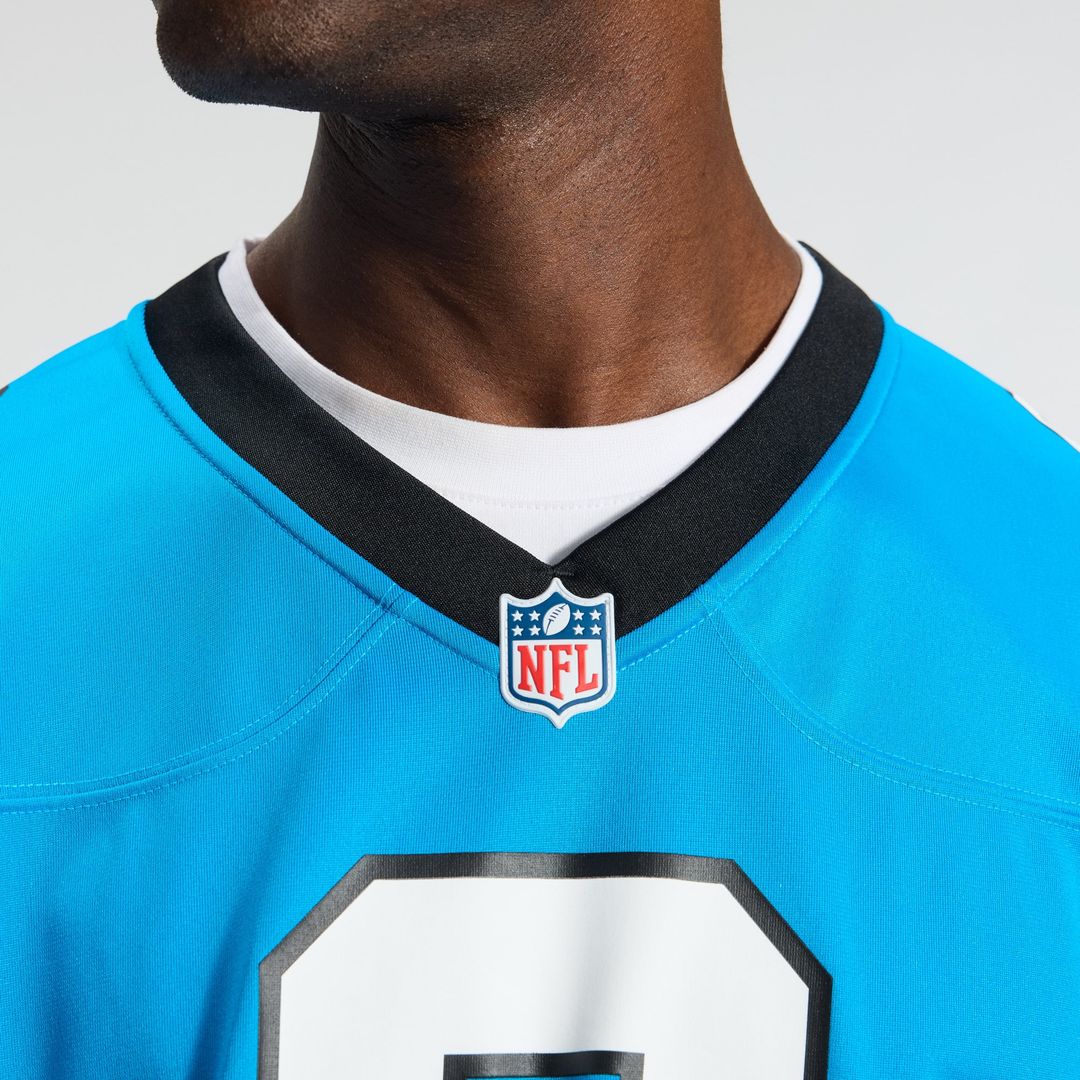 Men's Carolina Panthers Jaycee Horn Nike Blue Alternate Game Jersey
