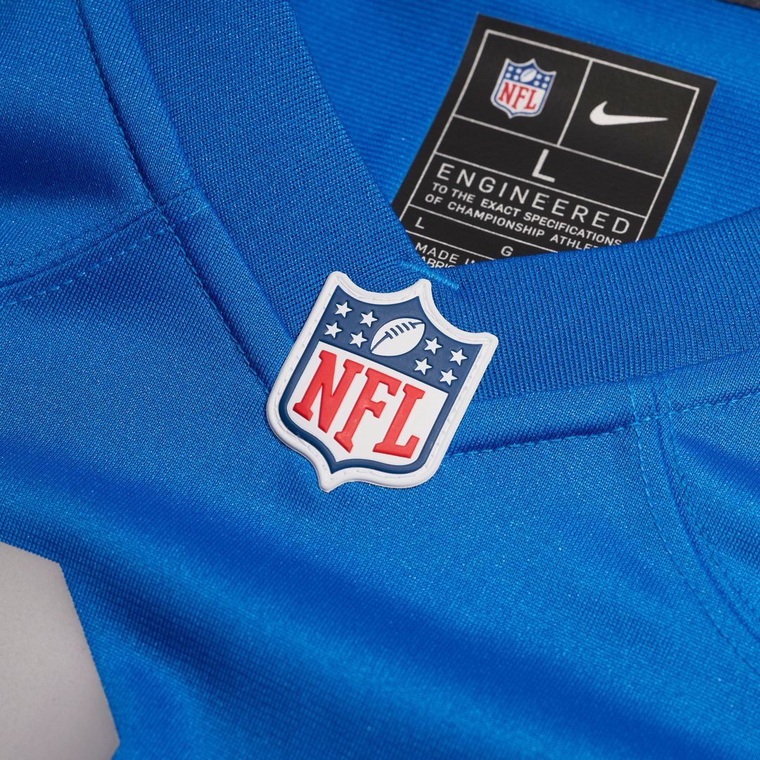 Men's Detroit Lions Sam LaPorta Nike  Blue Alternate Game Jersey