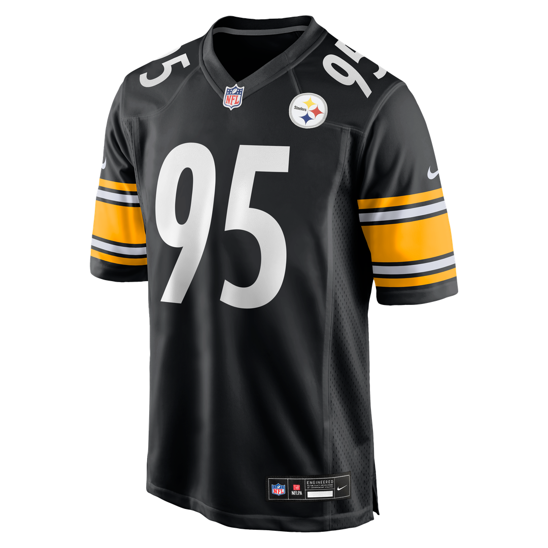 Men's Pittsburgh Steelers Keeanu Benton Nike  Black Team Game Jersey