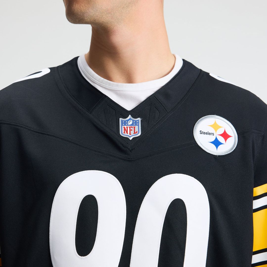 Men's Pittsburgh Steelers T.J. Watt Nike Gold Alternate Vapor F.U.S.E. Stitched Limited Jersey