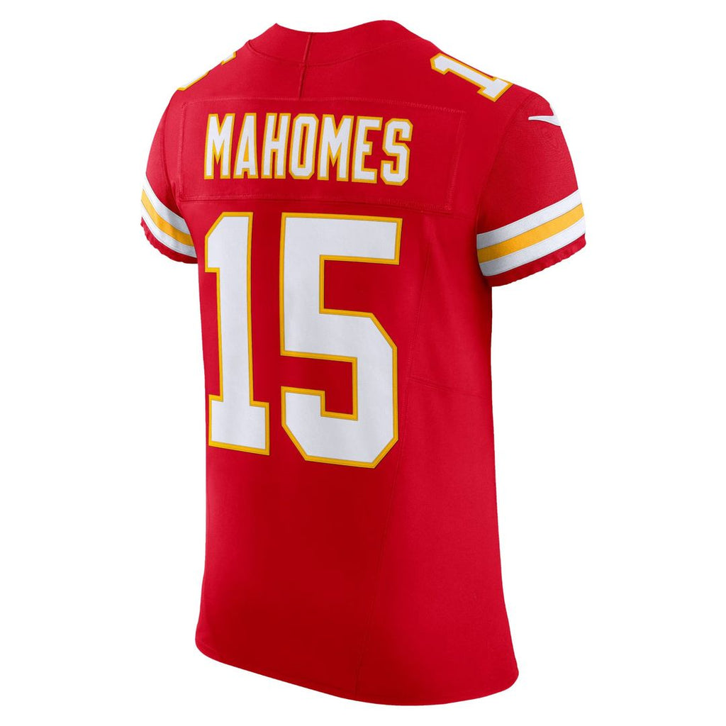Men's Kansas City Chiefs Patrick Mahomes Nike Red Team Vapor F.U.S.E. Elite Jersey