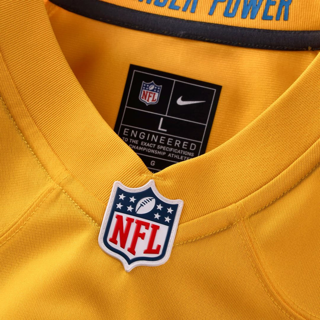 Men's Los Angeles Chargers Oronde Gadsden Nike  Gold Alternate Charger Power Game Jersey