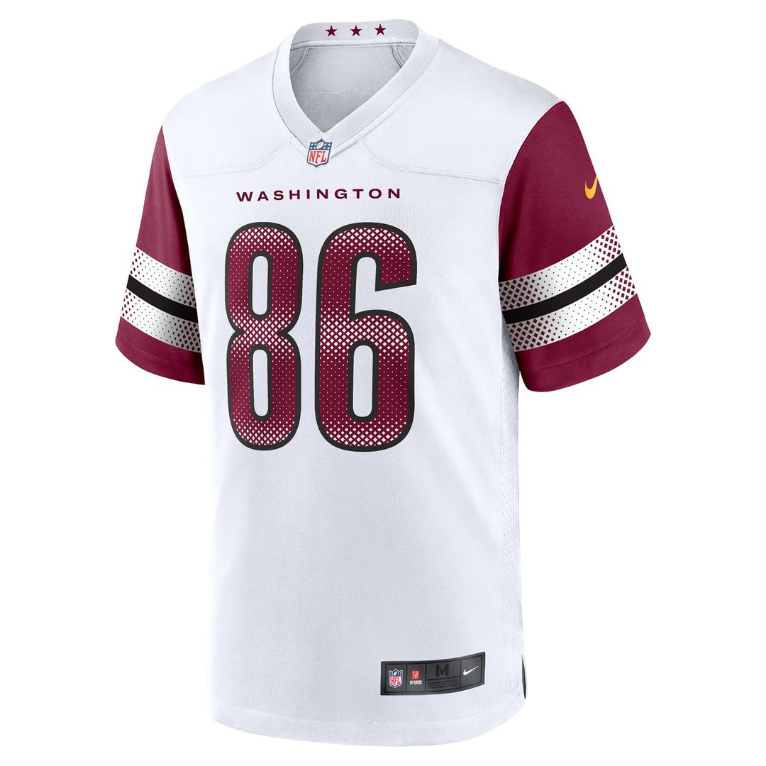 Men's Washington Commanders Zach Ertz Nike  White Game Jersey